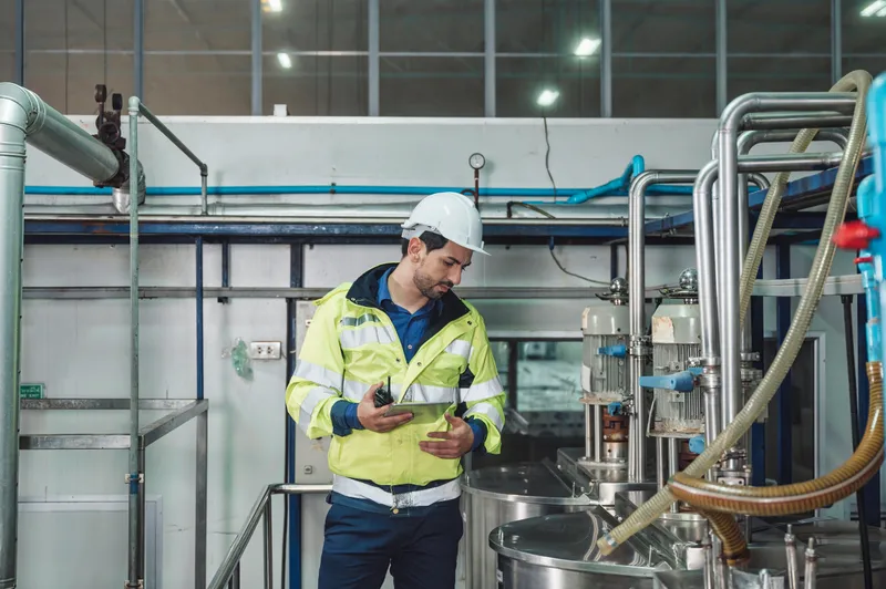 Chemical industry - process monitoring